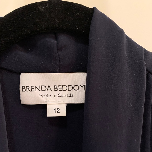 Navy sleeveless dress - Picture 2 of 3